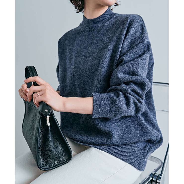 ミックスカラーオーバーニット ユニセックス カラーニット[品番