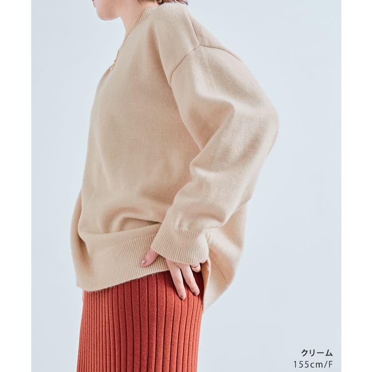 ミックスカラーオーバーニット ユニセックス カラーニット | kirakiraShop  | 詳細画像33 