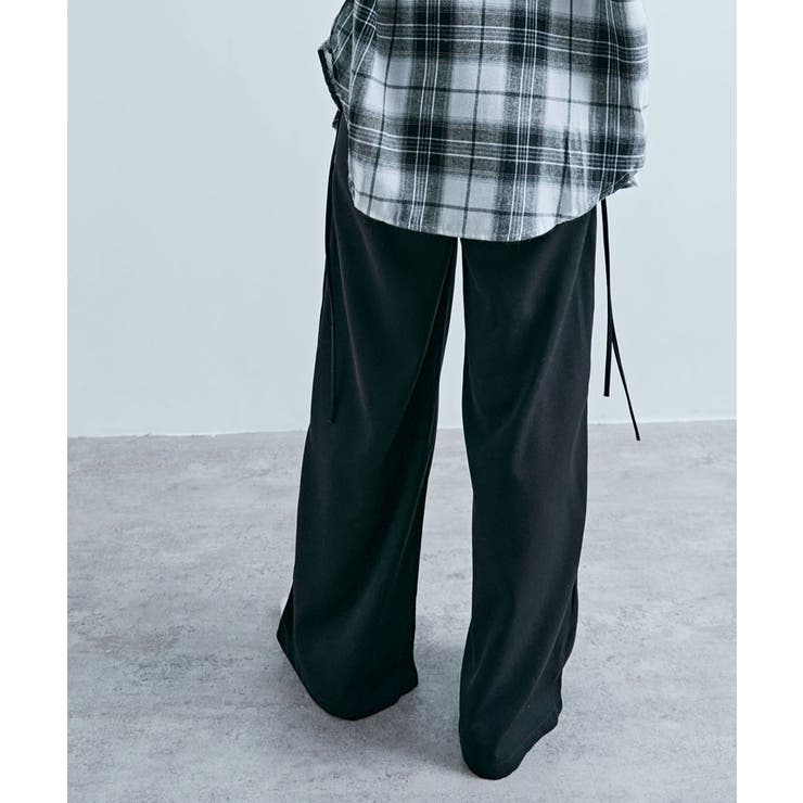 セミワイドフレアパンツ全3色 ４サイズ ボトムス | kirakiraShop  | 詳細画像5 