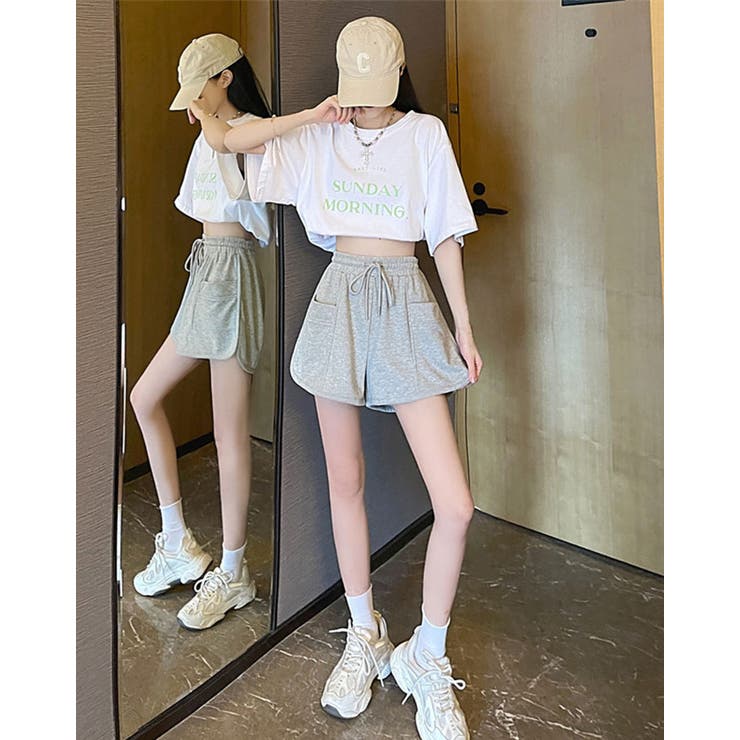 リラックスショートパンツ ショートパンツ スウェット[品番