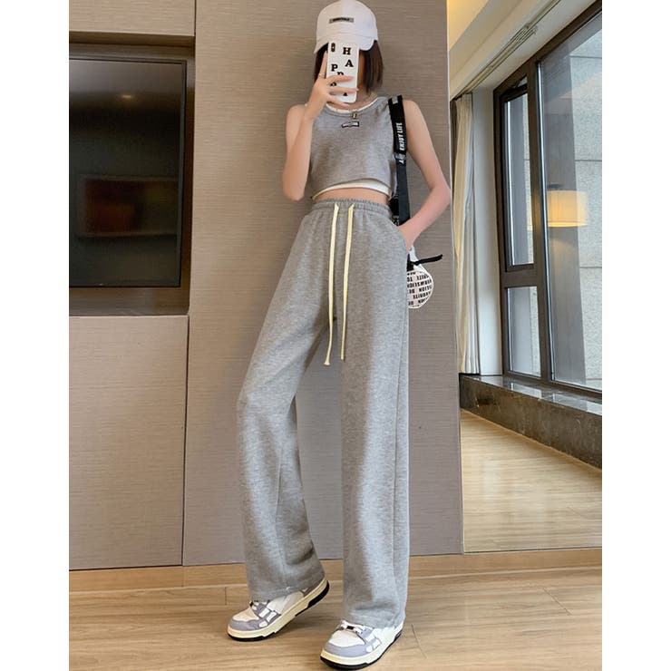 【在庫あり】 スウェットパンツ 4サイズ ボトムス[品番：IK000007385 パンツ