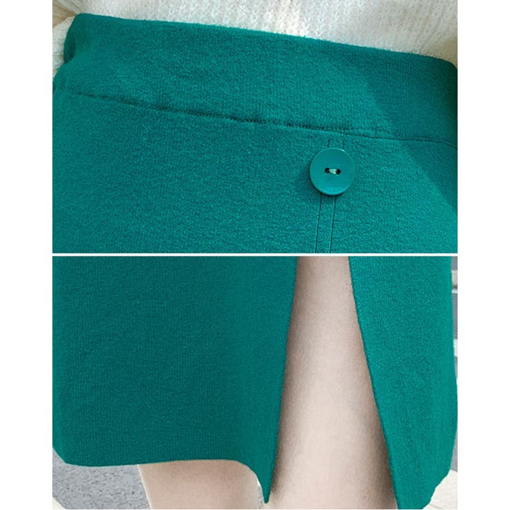 【SHOPLIST限定】フロントボタンニットスカート ボトムス ニットスカート | kirakiraShop  | 詳細画像14 