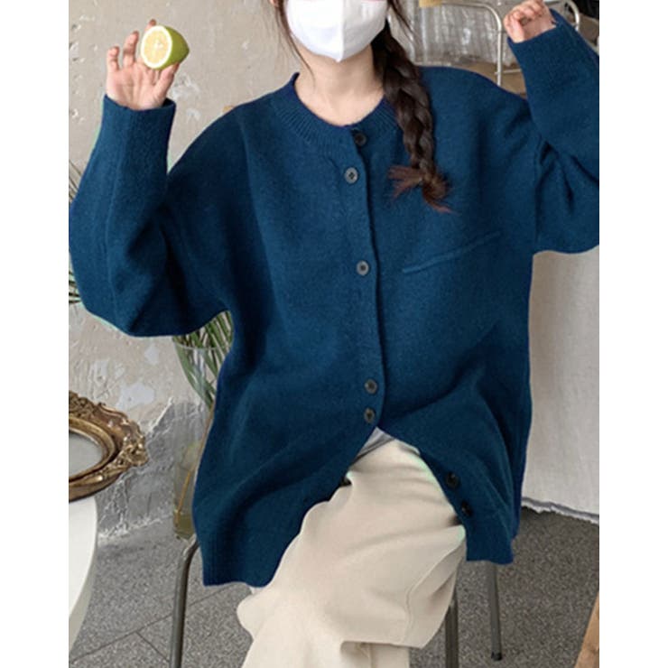 【SHOPLIST限定】ビッグシルエットボタンカーディガン トップス カーディガ… | kirakiraShop  | 詳細画像9 