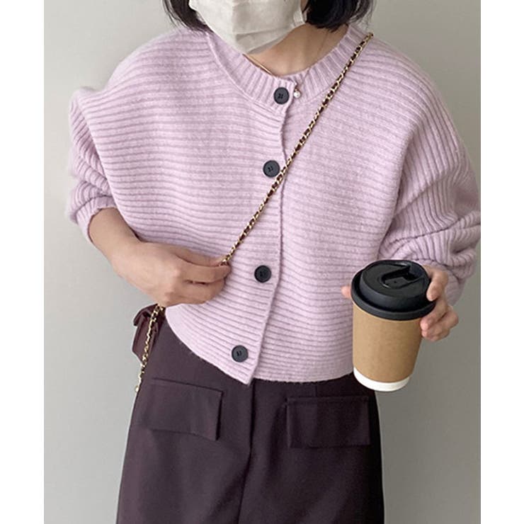 SATUR ニットポロカーディガン org.jpg