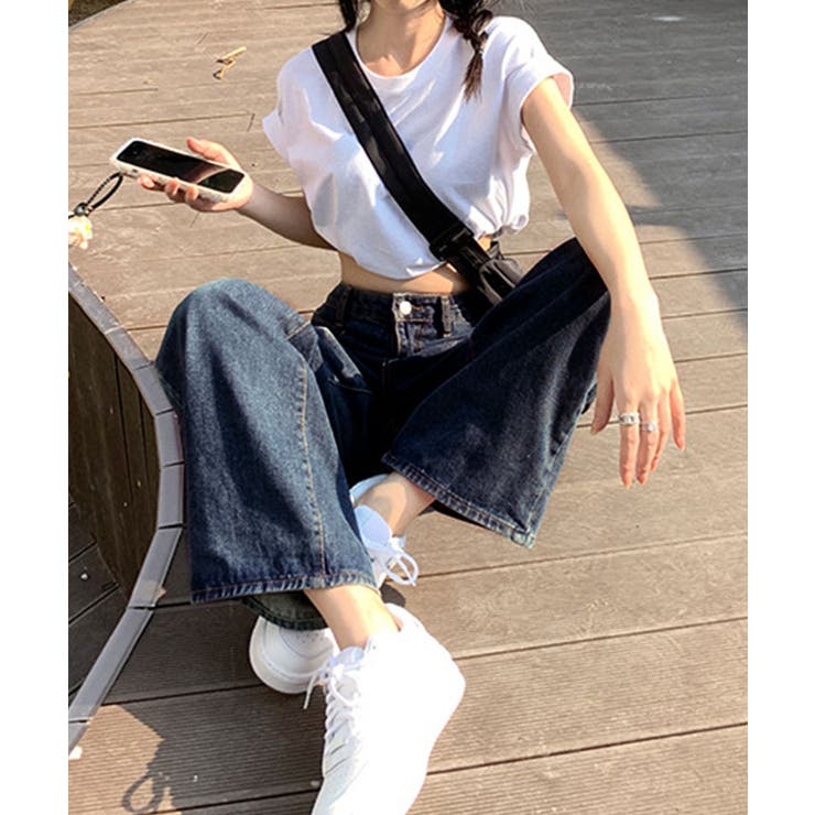 【SHOPLIST限定】ベイカーポケットワイドシルエットデニム デニム ワイドパ… | kirakiraShop  | 詳細画像7 