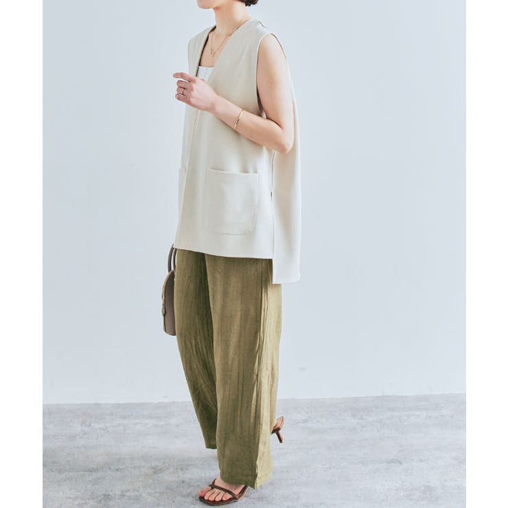 パンツ andwang Kirakira flare pants S ハイウエストフレアスウェットパンツ 3サイズ ボトムス[品番