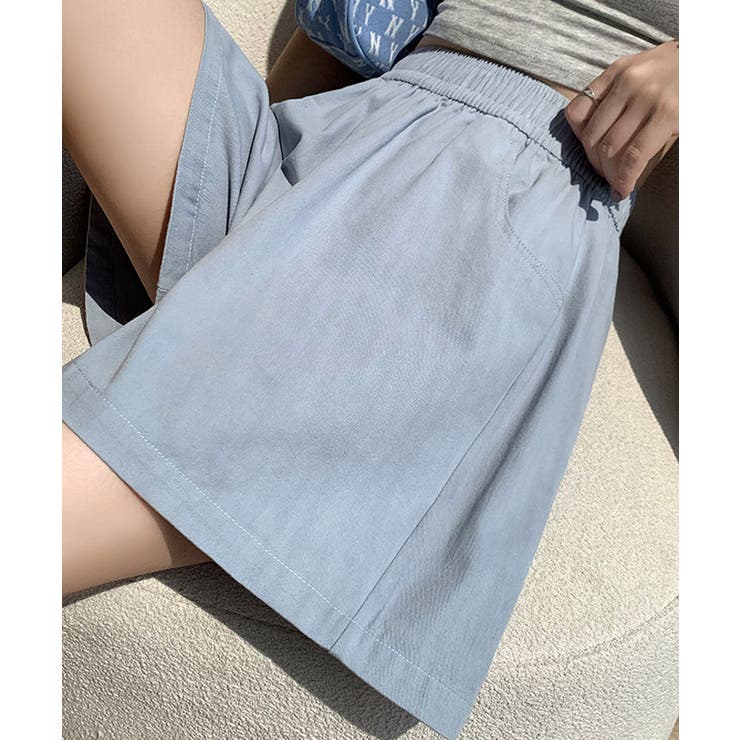 【SHOPLIST限定】シンプルAラインショートパンツ ボトムス パンツ | kirakiraShop  | 詳細画像12 