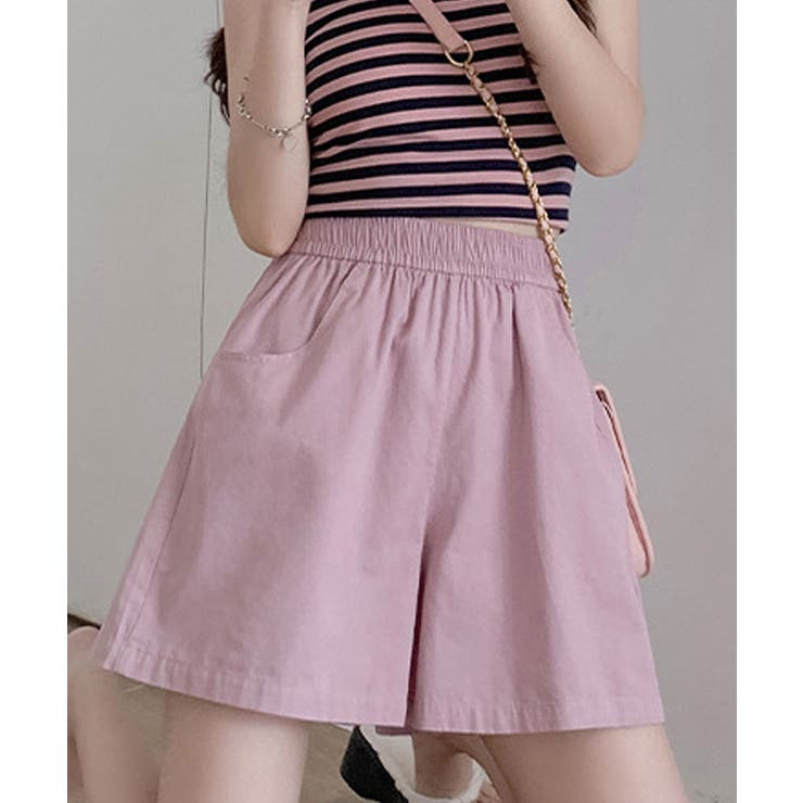 【SHOPLIST限定】シンプルAラインショートパンツ ボトムス パンツ | kirakiraShop  | 詳細画像17 