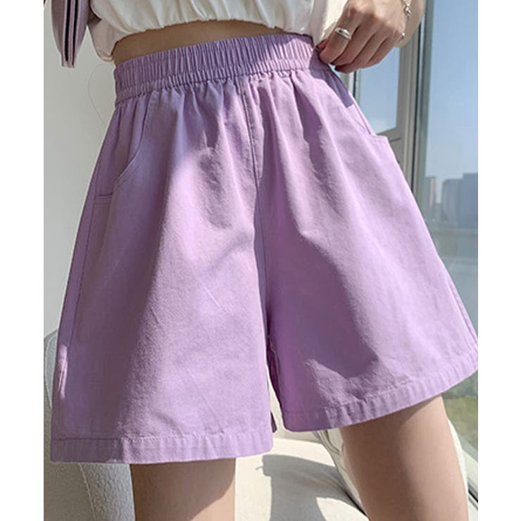 【SHOPLIST限定】シンプルAラインショートパンツ ボトムス パンツ | kirakiraShop  | 詳細画像20 