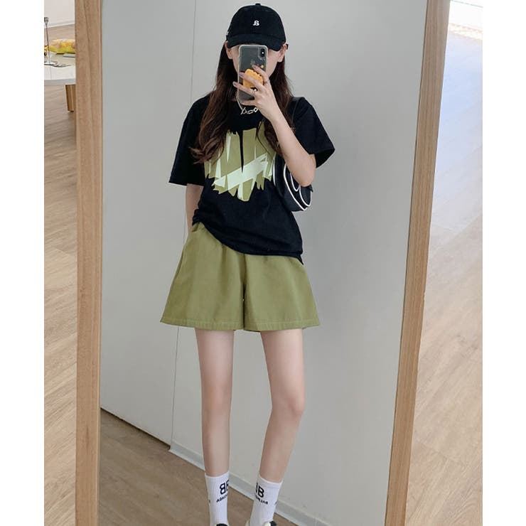 【SHOPLIST限定】シンプルAラインショートパンツ ボトムス パンツ | kirakiraShop  | 詳細画像6 