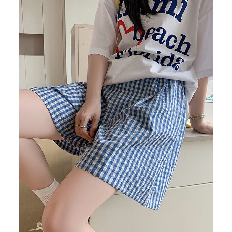 Gingham Check パンツ｜KEITAMARUYAMA OFFICIAL ONLINE STORE