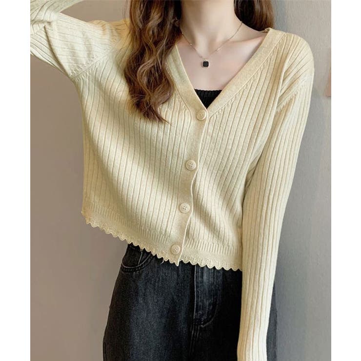 High Gauge Light Knit Cardigan S Brown(KN-24SU20102BR