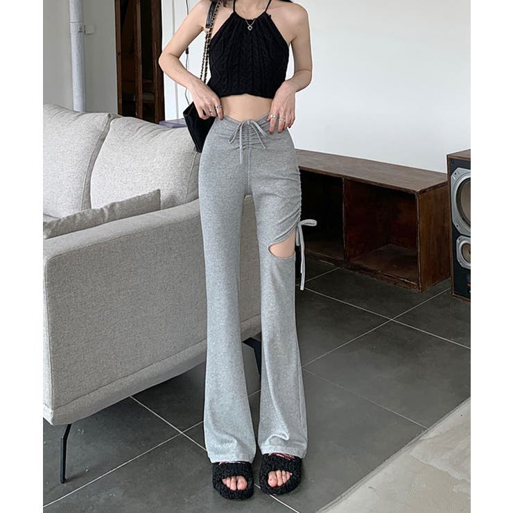 新品未使用♪BARNYARDSTORM　スリット入りレギンス　サイズ0 サイドスリットブーツカットレギンス 2サイズ ボトムス[品番