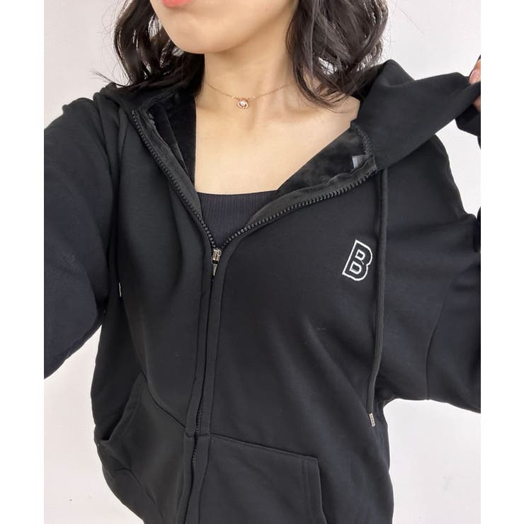 【SHOPLIST限定】裏起毛 オーバーシルエット ロゴパーカー | kirakiraShop  | 詳細画像10 