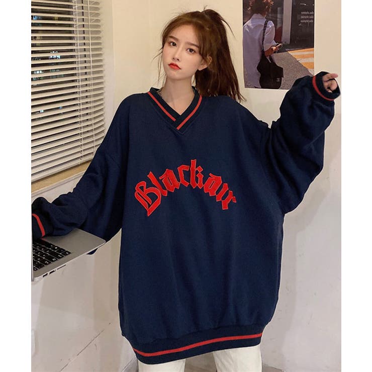 裏起毛ビッグシルエットスウェットトップス 2サイズ ユニセックス[品番