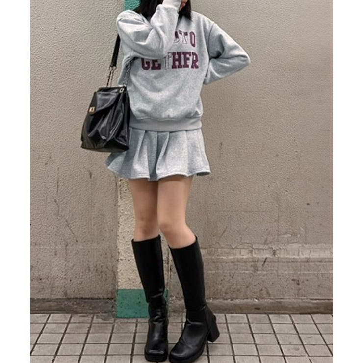 裏起毛ロゴスウェットセットアップ 1色 トップス | kirakiraShop  | 詳細画像12 
