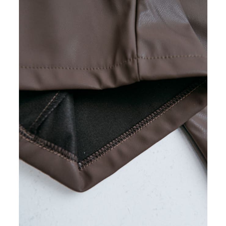 フェイクレザーストレートワイドレッグパンツ 3サイズ ボトムス | kirakiraShop  | 詳細画像19 