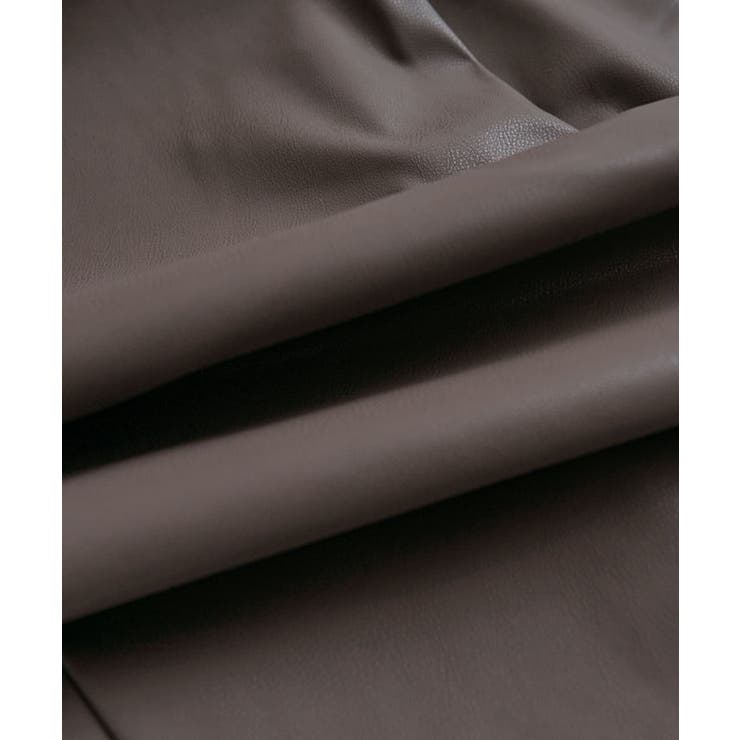 フェイクレザーストレートワイドレッグパンツ 3サイズ ボトムス | kirakiraShop  | 詳細画像20 