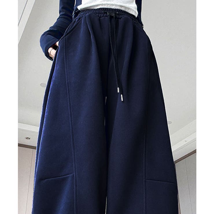 タック入りカービングスウェットパンツ 3サイズ ボトムス[品番