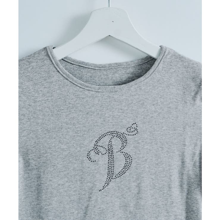 ラメストーンデザインTシャツ トップス フィット | kirakiraShop  | 詳細画像19 