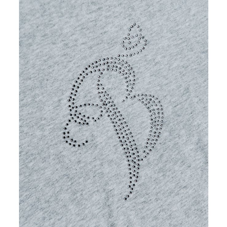 ラメストーンデザインTシャツ トップス フィット | kirakiraShop  | 詳細画像21 