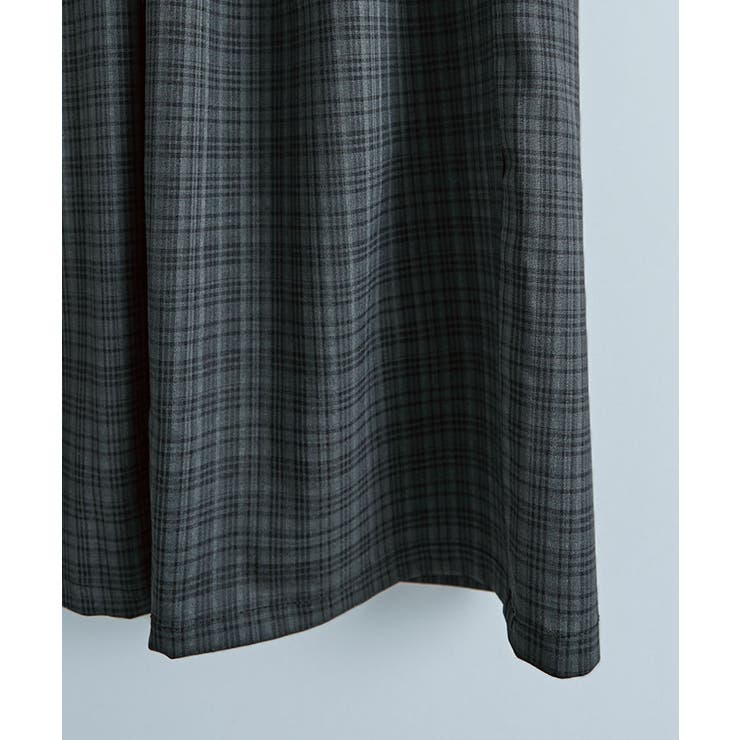 チェック柄ワイドシルエットパンツ ワンサイズ ボトムス | kirakiraShop  | 詳細画像14 