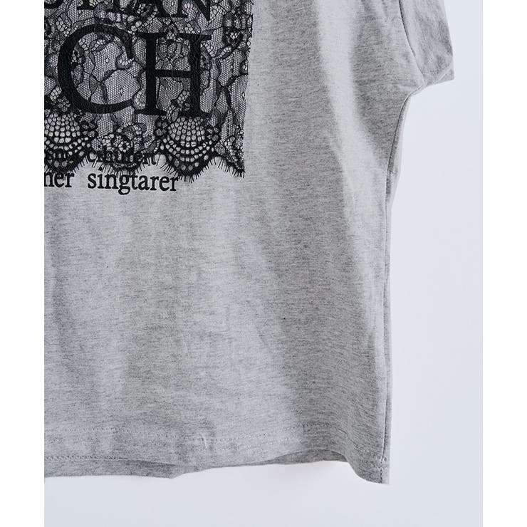 フロントレースロゴデザインTシャツ トップス ロゴ | kirakiraShop  | 詳細画像16 