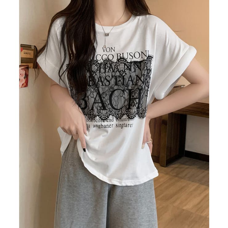 新品✨　グレースコンチネンタル　キラキラ　Tシャツ GRACE CONTINENTAL｜グレースコンチネンタルのTシャツ