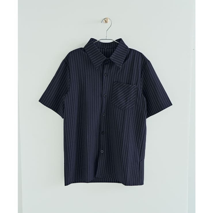 ユニセックスストライプシャツ ワンサイズ トップス | kirakiraShop  | 詳細画像10 