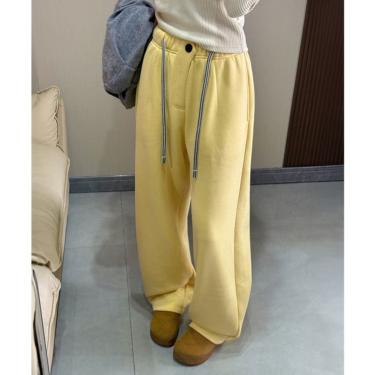 裏起毛ワイドスウェットパンツ ボトムス ワークパンツ | kirakiraShop  | 詳細画像12 