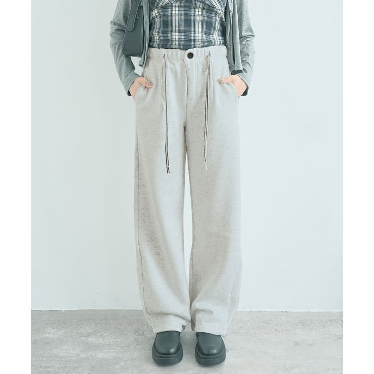 裏起毛ワイドスウェットパンツ ボトムス ワークパンツ | kirakiraShop  | 詳細画像18 