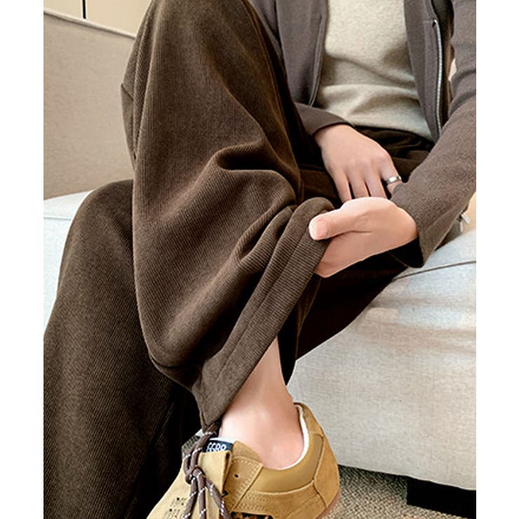 裏起毛セミワイドリブパンツ 4サイズ ボトムス | kirakiraShop  | 詳細画像15 