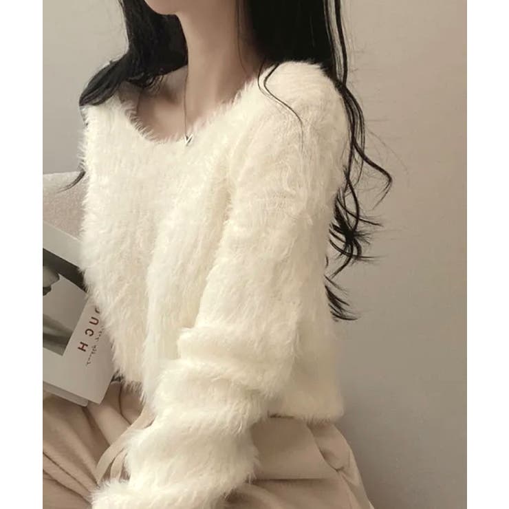 samakivintageニットトップス KOBE LETTUCE ニット トップス レディース 半袖 5分袖 ハート