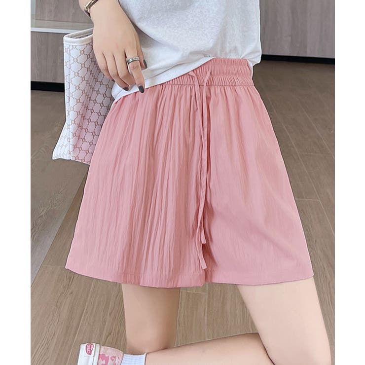 ワイドリラクシーショートパンツ ショートパンツ ドロストパンツ | kirakiraShop  | 詳細画像10 