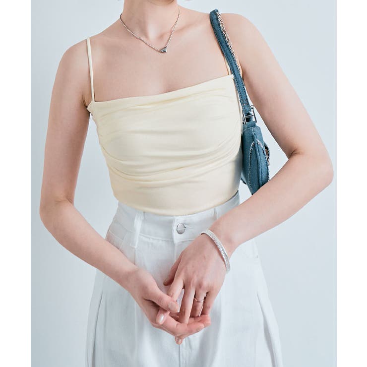 カップインコットンシャーリングキャミソール全3色 インナー 下着 | kirakiraShop  | 詳細画像17 