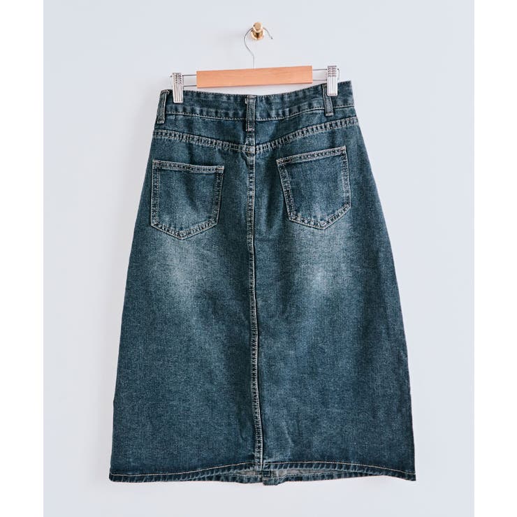 フロントスリットデニムスカート ボトムス デニムスカート | kirakiraShop  | 詳細画像18 