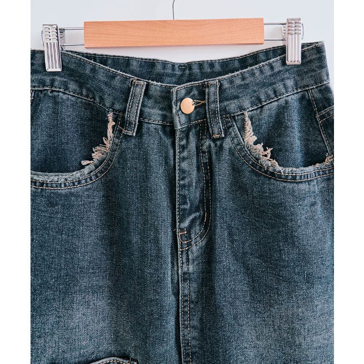 フロントスリットデニムスカート ボトムス デニムスカート | kirakiraShop  | 詳細画像19 