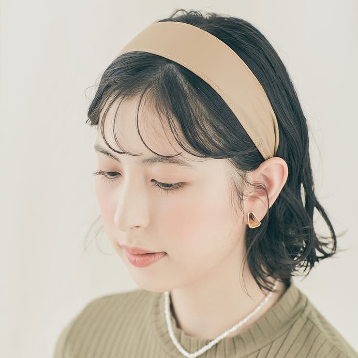 小物・アクセサリー yuika 7/5 エコレザーワイドカチューシャ 小物 ヘアアクセサリー[品番