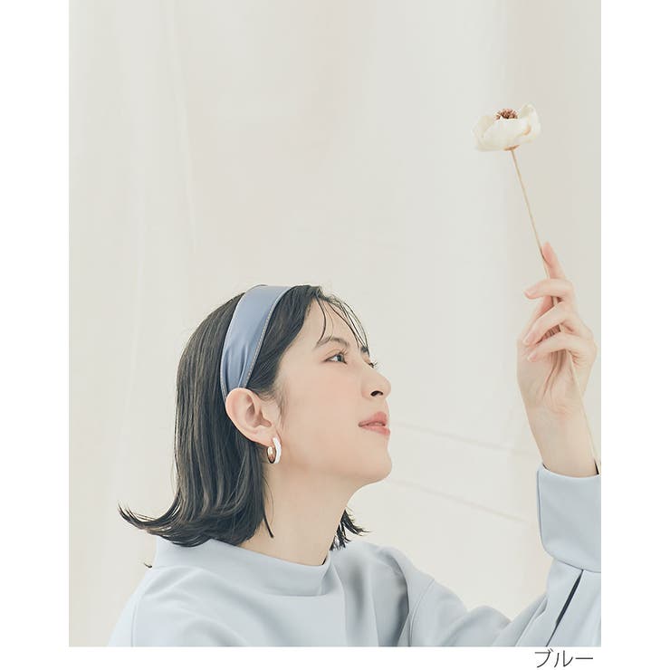 エコレザーワイドカチューシャ 小物 ヘアアクセサリー[品番