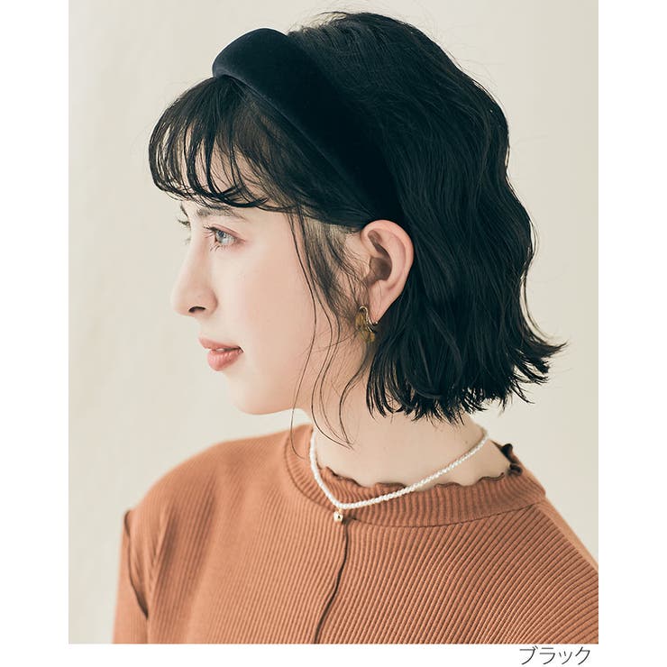 ベロアワイドカチューシャ 小物 ヘアアクセサリー | kirakiraShop  | 詳細画像15 