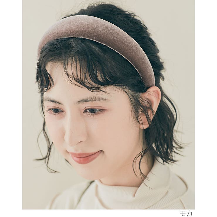 ベロアワイドカチューシャ 小物 ヘアアクセサリー | kirakiraShop  | 詳細画像10 