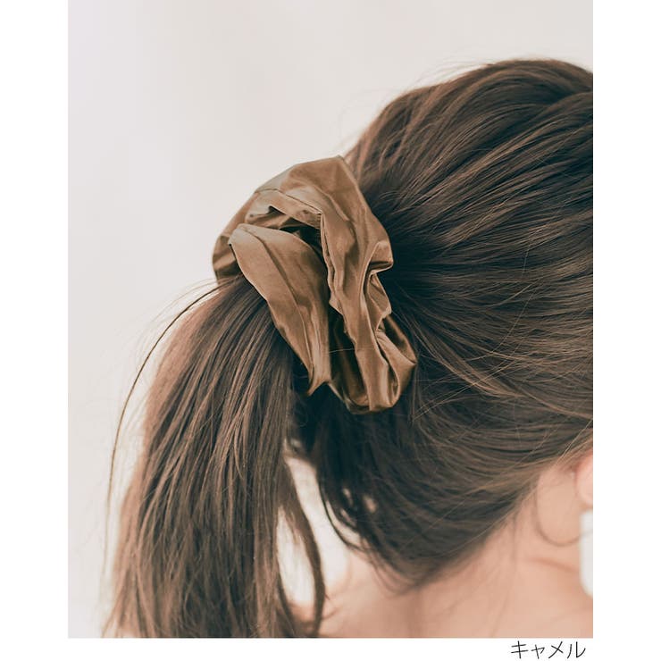 メタリックサテンシュシュ 小物 ヘアアクセサリー | kirakiraShop  | 詳細画像11 