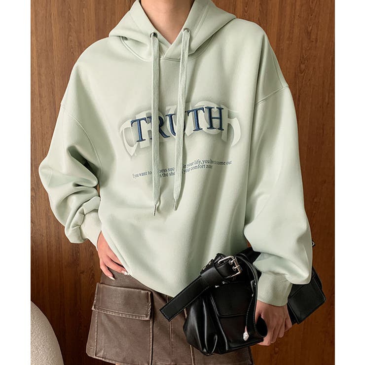 ロゴスウェットフーディーパーカー トップス フードパーカー[品番