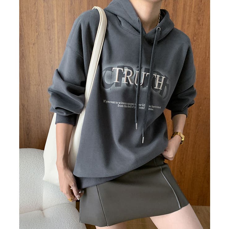 ロゴスウェットフーディーパーカー トップス フードパーカー | kirakiraShop  | 詳細画像13 