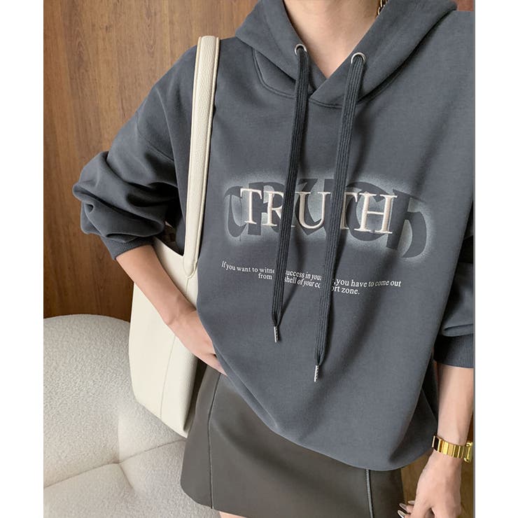 ロゴスウェットフーディーパーカー トップス フードパーカー | kirakiraShop  | 詳細画像15 