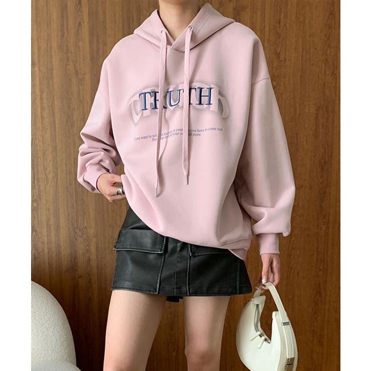 ロゴスウェットフーディーパーカー トップス フードパーカー | kirakiraShop  | 詳細画像24 