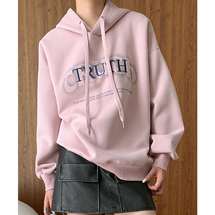 ロゴスウェットフーディーパーカー トップス フードパーカー | kirakiraShop  | 詳細画像25 