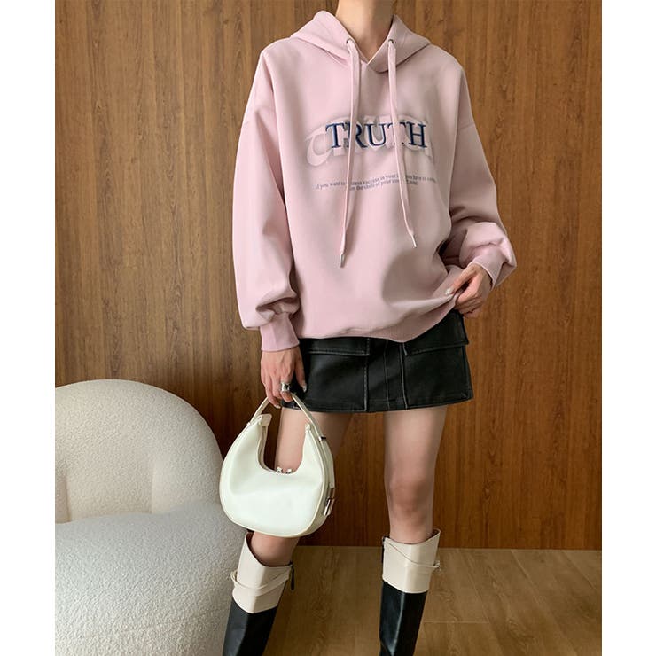 ロゴスウェットフーディーパーカー トップス フードパーカー | kirakiraShop  | 詳細画像28 