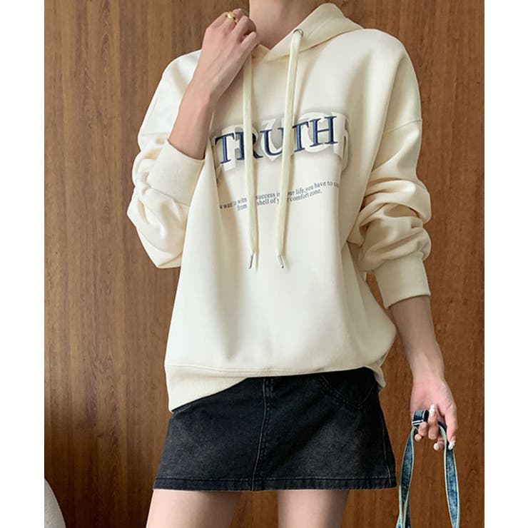 ロゴスウェットフーディーパーカー トップス フードパーカー | kirakiraShop  | 詳細画像7 