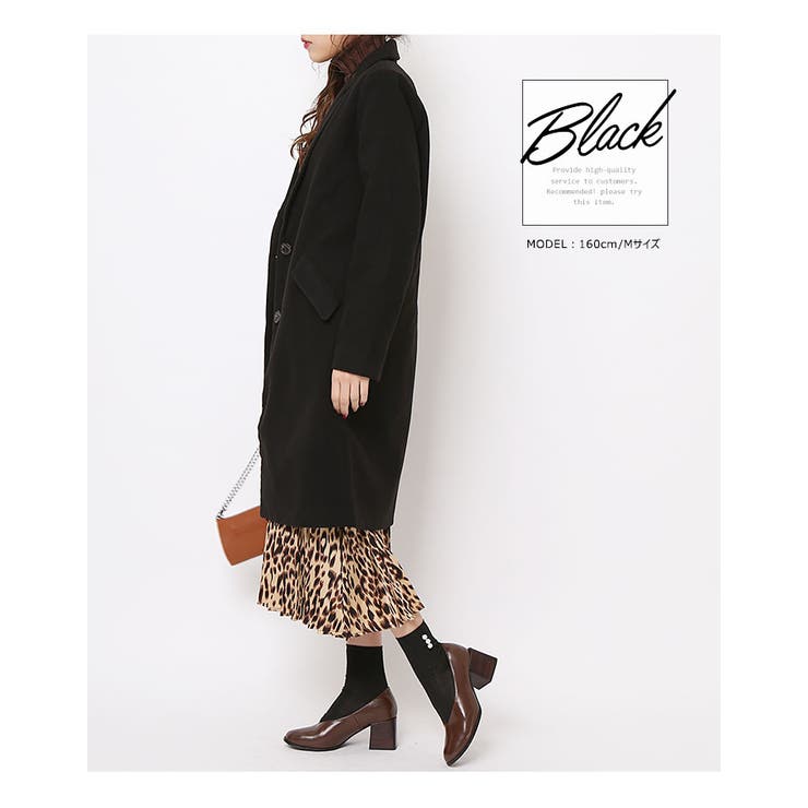 ミディアムロングチェスターコート アウター チェスターコート 品番 Ik Kirakirashop キラキラショップ のレディース ファッション通販 Shoplist ショップリスト